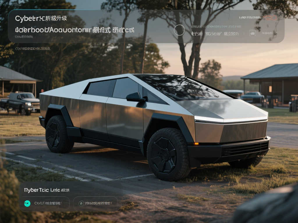 特斯拉Cybertruck哨兵模式全新升级,威慑力再提升! 特斯拉Cybertruck哨兵模式全新升级,威慑力再提升!